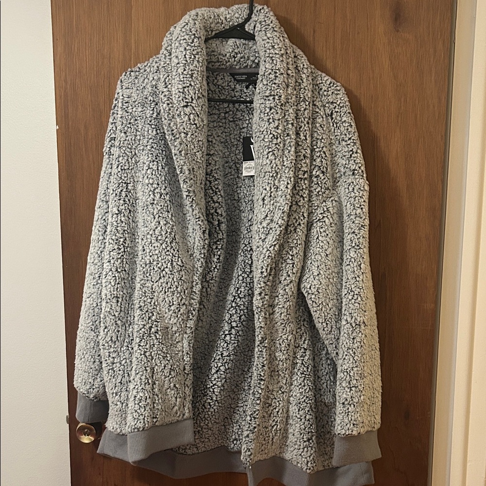 Simply Vera Vera Wang sleepwear cardigan L new